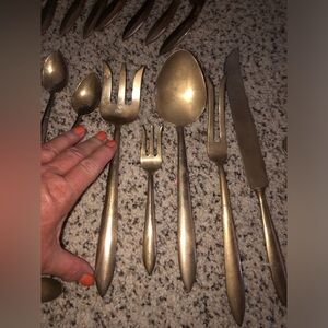 Vintage Brass Flatware